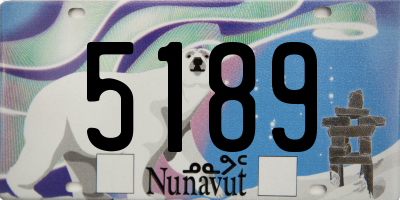 NU license plate 5189