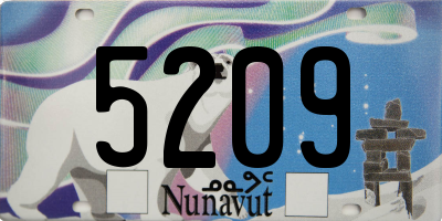 NU license plate 5209