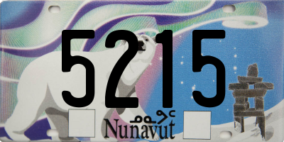 NU license plate 5215