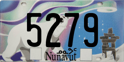 NU license plate 5279