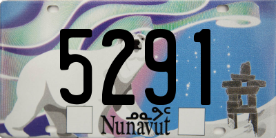 NU license plate 5291