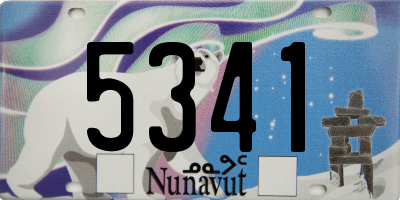 NU license plate 5341