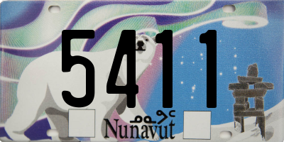 NU license plate 5411