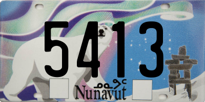 NU license plate 5413