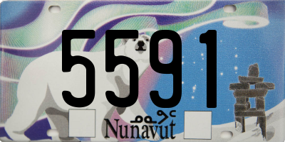 NU license plate 5591