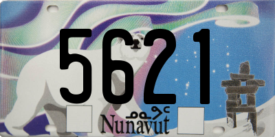 NU license plate 5621