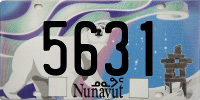 NU license plate 5631