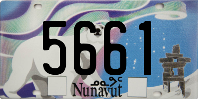 NU license plate 5661