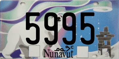 NU license plate 5995