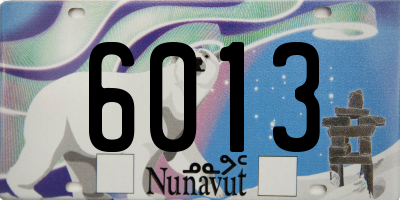 NU license plate 6013