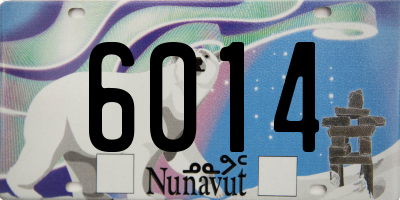 NU license plate 6014