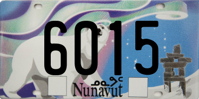 NU license plate 6015