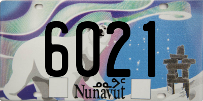 NU license plate 6021