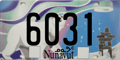 NU license plate 6031