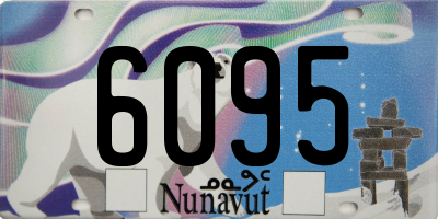 NU license plate 6095