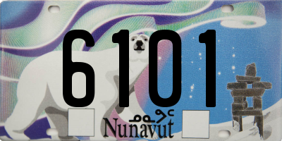 NU license plate 6101