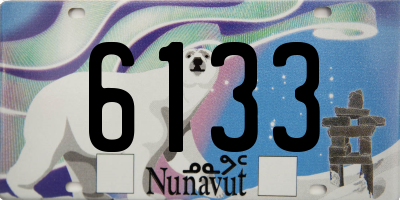 NU license plate 6133