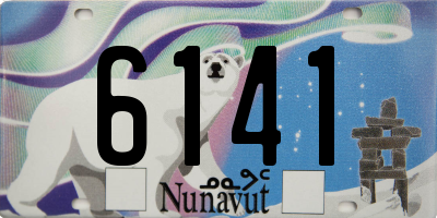 NU license plate 6141