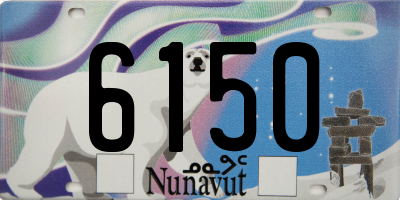 NU license plate 6150