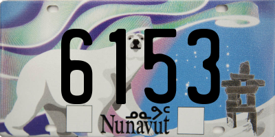 NU license plate 6153