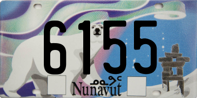 NU license plate 6155