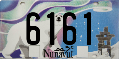 NU license plate 6161