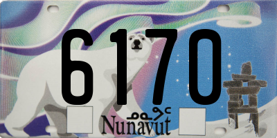 NU license plate 6170