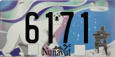 NU license plate 6171