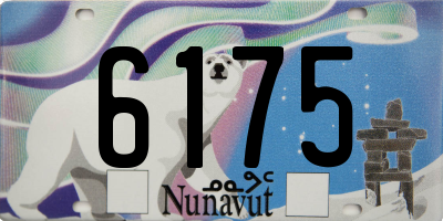 NU license plate 6175