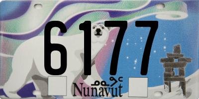 NU license plate 6177