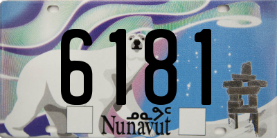 NU license plate 6181