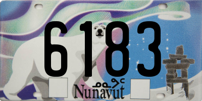 NU license plate 6183