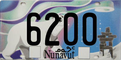 NU license plate 6200