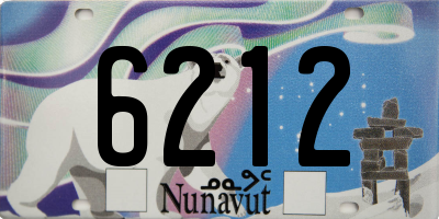 NU license plate 6212