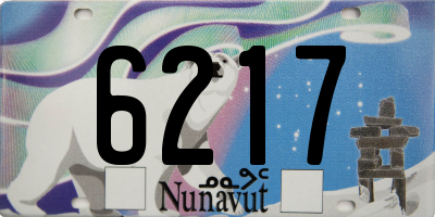 NU license plate 6217