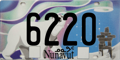 NU license plate 6220