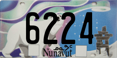 NU license plate 6224