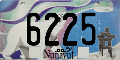 NU license plate 6225