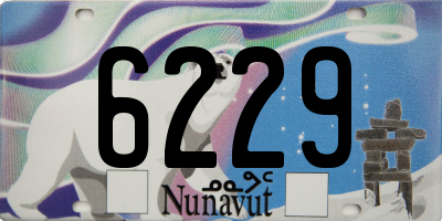 NU license plate 6229