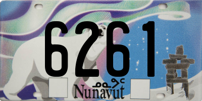 NU license plate 6261