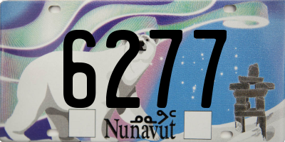 NU license plate 6277