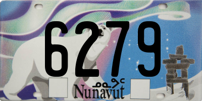 NU license plate 6279