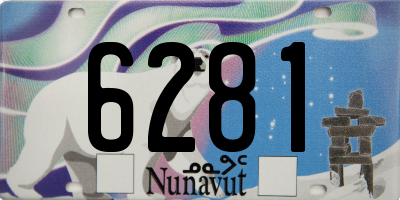 NU license plate 6281