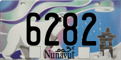 NU license plate 6282