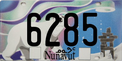 NU license plate 6285