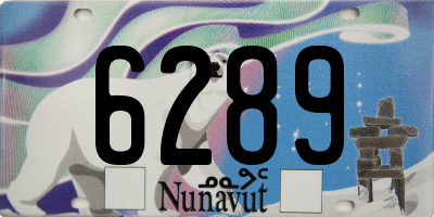 NU license plate 6289