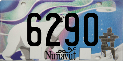 NU license plate 6290