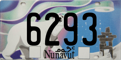 NU license plate 6293