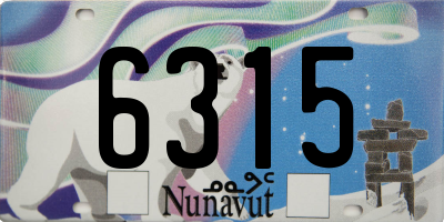 NU license plate 6315