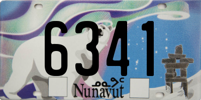 NU license plate 6341